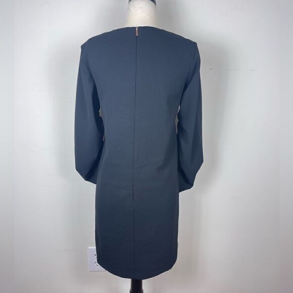 Tibi Shift Dress With Sculpted Sleeve - Picture 3 of 6